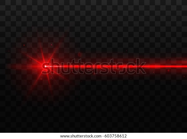 抽象的な赤いレーザービーム 透明な黒い背景に ベクターイラスト Eps10 のベクター画像素材 ロイヤリティフリー 603758612