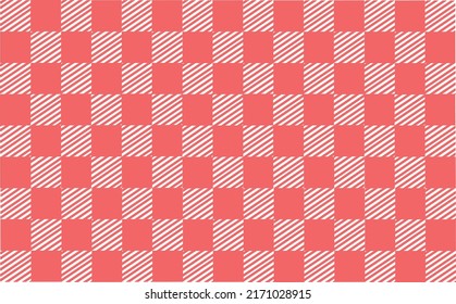 Abstract red Lattice Pattern Background Vector