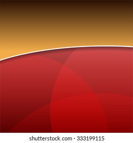 Abstract Red Light Background. Vector