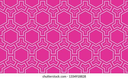 Abstract red light background.Vector seamless pattern