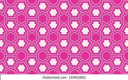 Abstract red light background.Vector seamless pattern