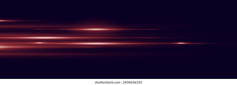 Abstract red light glare effect on a dark background.