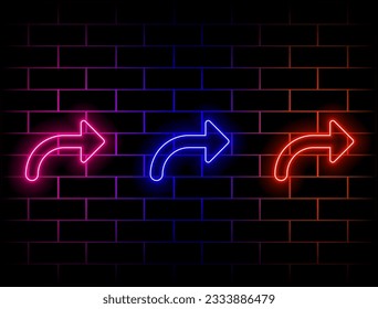 Resumen de la dirección de la flecha de línea roja sobre el metal negro con el diseño de espacio en blanco ilustración vectorial del fondo moderno de tecnología futurista de lujo. verde, rojo, amarillo, rosa, azul, naranja