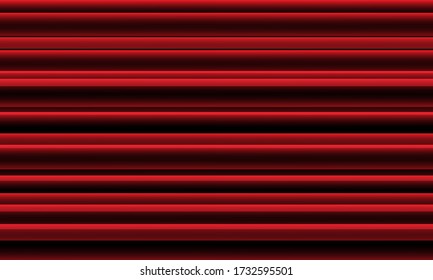 Abstract red light line speed pattern on black background futuristic technology background vector illustration.