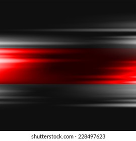 Abstract red light lines background