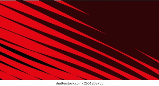 Abstract red light on dark metallic arrow pattern design modern futuristic background vector illustration.