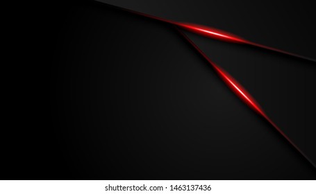 Abstract red light overlap background. Luxury bright red lines modern sport background vector illustration.