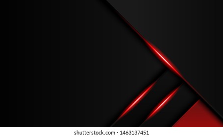 Abstract red light overlap background. Luxury bright red lines modern sport background vector illustration.