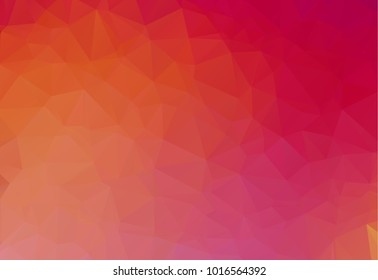 Abstract Red light Polygonal Mosaic Background, Vector illustration, Creative Business Design Templates