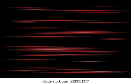 Abstract red light rays effect background