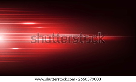 Abstract red light streaks cut across a dark tech-inspired background, suggesting movement, speed, and futuristic energy, ideal for digital themes and innovation visuals