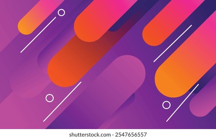 Trilha de luz vermelha abstrata no plano de fundo azul