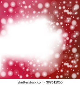 Abstract Red Lights Background.