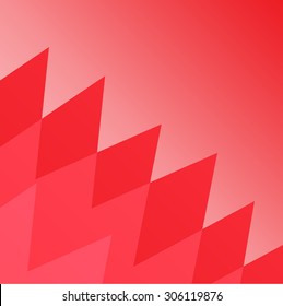 Abstract Red line background