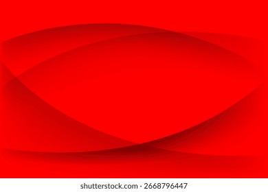 Abstract red with line black shadow wave background. vector illustration