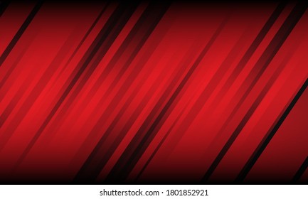 High Contrast Red Black Glossy Stripes Stock Vector (Royalty Free ...