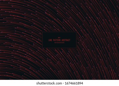 Abstract red line technology design pattern artwork background. Use for ad, poster, template design, print, artwork. illustration vector eps10