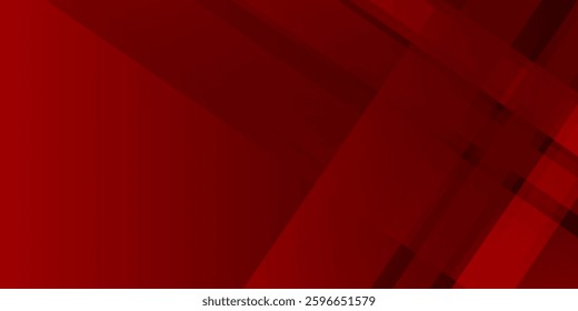 Abstract red line with white architecture futuristic background minimal concept vector illustration subtle design modern simple background