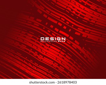Abstract red lines background. Abstract red geometric lines on red background. Modern shiny gradient red futuristic pattern. Futuristic technology concept, suitable for covers, posters, banners, flyer