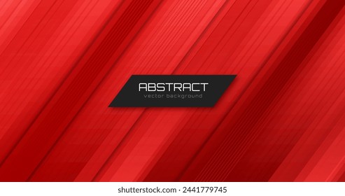 Abstract red lines background vector design in eps 10 