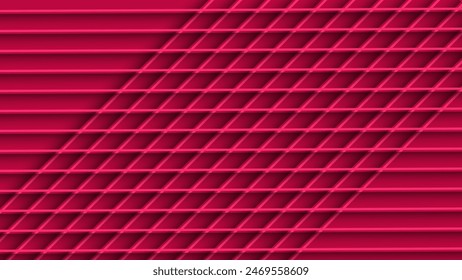 fondo geométrico de líneas rojas abstractas