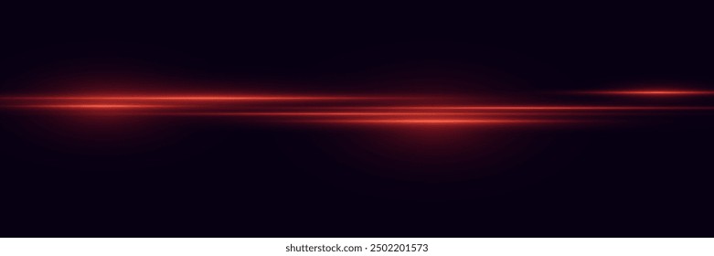 Abstractas líneas rojas. Rayas ligeras con efecto.