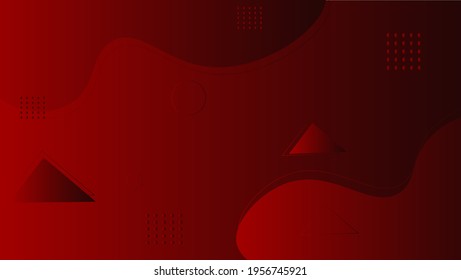 Abstract red liquid background design