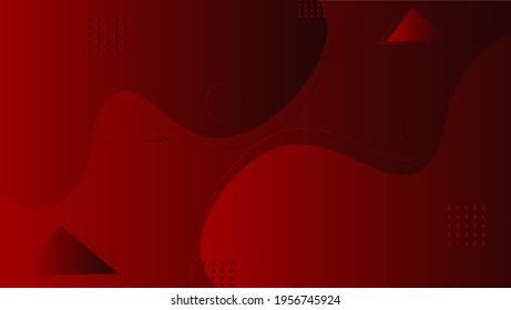 Abstract red liquid background design
