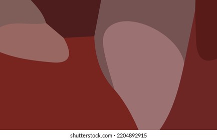 Abstract red liquid background. Design with various  shapes and contrasting colors. Suitable for posters and banners