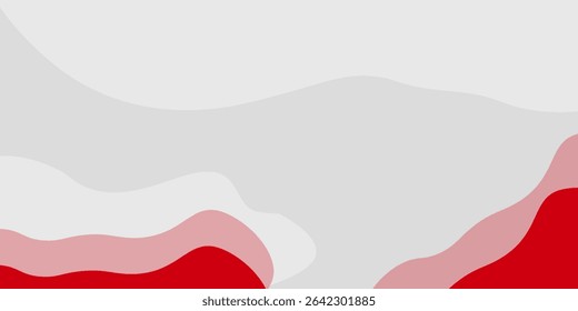 Abstract red liquid wave background. Dynamic shapes composition. vector for presentation design. Vector design for business, corporate