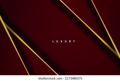 Abstract red luxury background vector