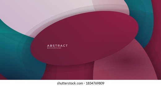 Abstract red maroon soft color background with modern fashion style concept for presentation design. Vector illustration for modern brochure design, business card background and much more