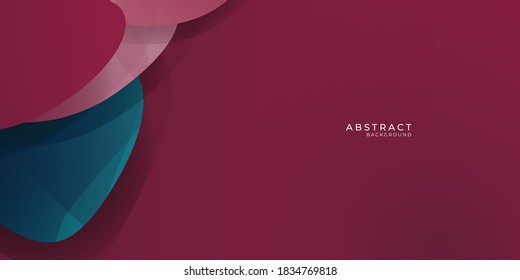 Abstract red maroon soft color background with modern fashion style concept for presentation design. Vector illustration for modern brochure design, business card background and much more