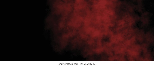 Abstract Red Mist and Smoky Texture with Black Shadows for Creative and Emotional Visuals
