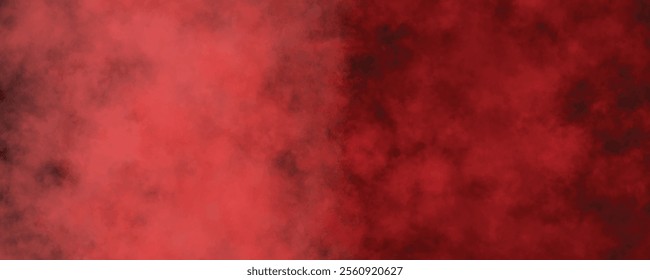 Abstract Red Mist and Smoky Texture with Black Shadows for Creative and Emotional Visuals
