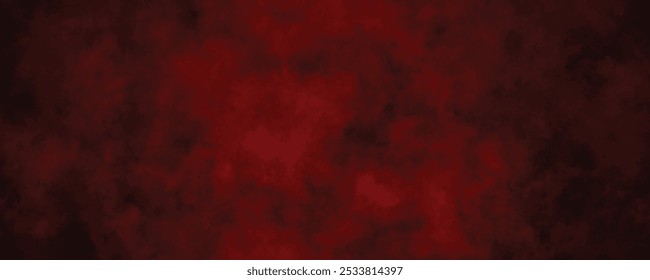 Abstract red misty cloud with swirling smoke in a dark environment, ideal for creating intense visuals
