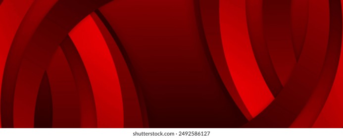 Abstract red modern background. Vector Illustration