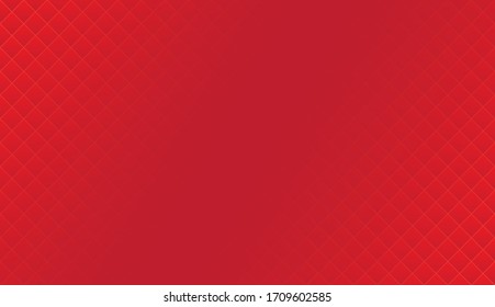 Fondo de textura geométrica moderna y roja abstracta, ilustración vectorial