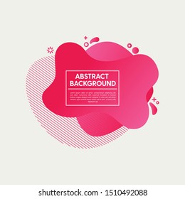Abstract Red modern graphic elements vector
