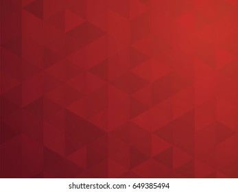 abstract red mosaic geometric background