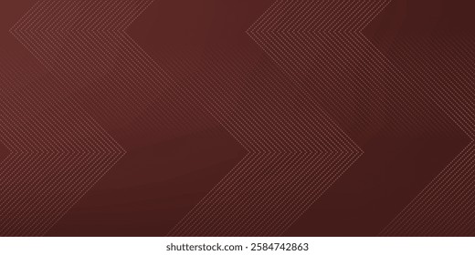 Abstract red neon arrow light glow background. Futuristic cyber laser line motion banner for casino. Dynamic techno perspective beam 3d graphic design. Cool party power and energy boost led tunnel
