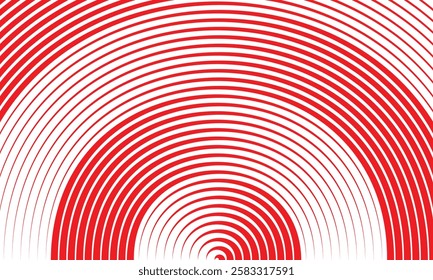 abstract red oblique edgy circle line pattern suitable for background.