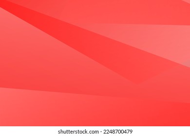 Resumen rojo sobre fondo rojo claro diseño moderno. Ilustración del vector EPS 10.