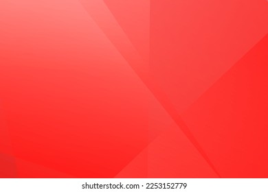 Resumen rojo sobre fondo rojo claro diseño moderno. Ilustración del vector EPS 10.