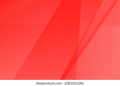 Resumen rojo sobre fondo rojo claro diseño moderno. Ilustración del vector EPS 10.