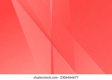 Resumen rojo sobre fondo rojo claro diseño moderno. Ilustración del vector EPS 10.