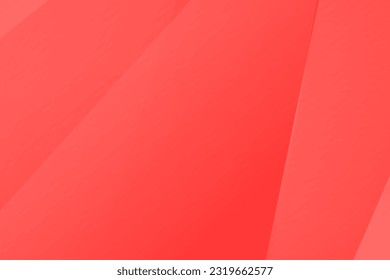 Resumen rojo sobre fondo rojo claro diseño moderno. Ilustración del vector EPS 10.