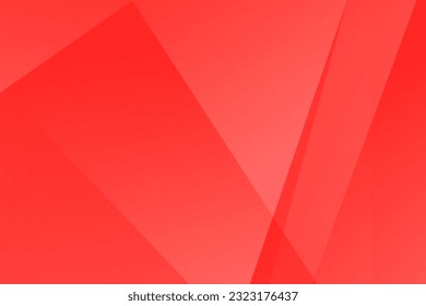 Abstraktes Rot auf hellrotem Hintergrund, modernes Design. Vektorgrafik EPS10.