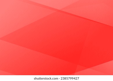Resumen rojo sobre fondo rojo claro diseño moderno. Ilustración del vector EPS 10.