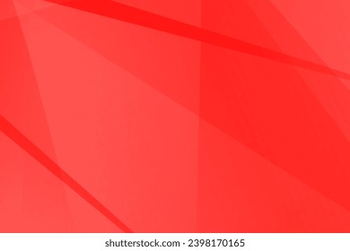Resumen rojo sobre fondo rojo claro diseño moderno. Ilustración del vector EPS 10.